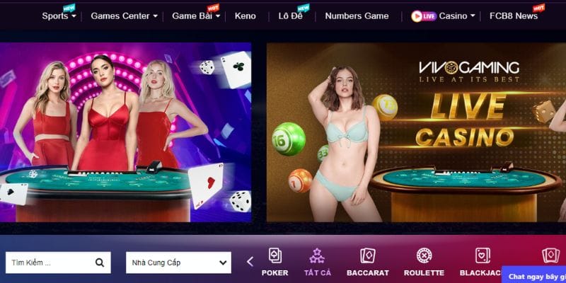 Tổng quan thông tin thú vị giới thiệu về chuyên mục Casino Online Fcb8