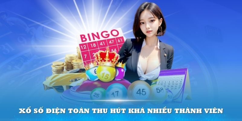 Loại hình xổ số Điện Toán thu hút khá nhiều thành viên tham gia